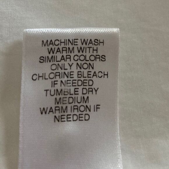 Murano Men’s White Cotton Slim Fit Flat Pockets Shirt Size L - Picture 8 of 8